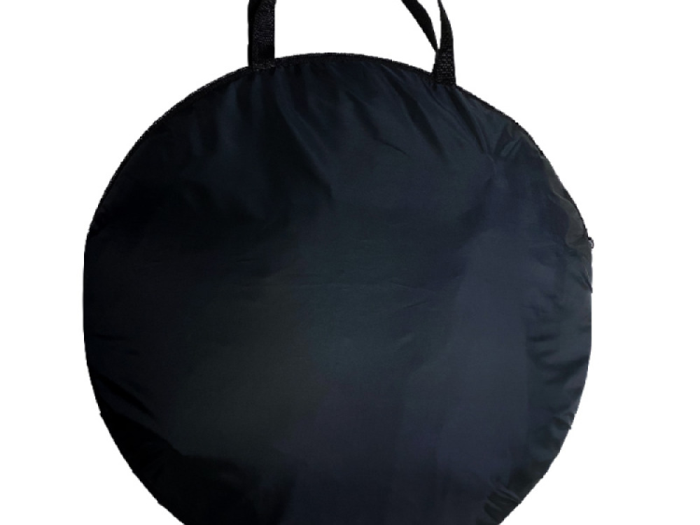 Black Sensory Pop Up Tent for Den Making with Carry Case 105cm