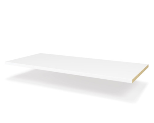 Kitchen countertop 280 cm in crystal white colour. Master Kitchen collection