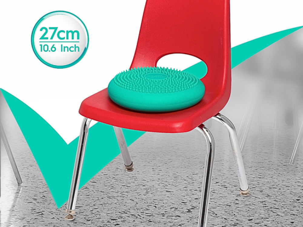 Wiggle Seat Little Sensory Cushion Green 27cm