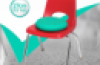 Wiggle Seat Little Sensory Cushion Green 27cm
