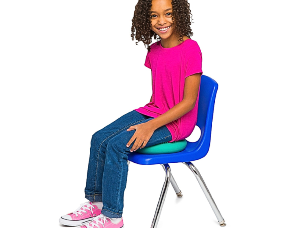 Wiggle Seat Little Sensory Cushion Green 27cm