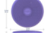 Wiggle Seat Big Sensory Cushion Purple 33cm