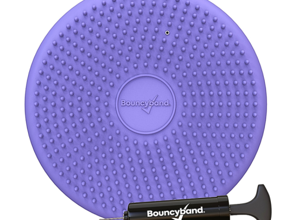 Wiggle Seat Big Sensory Cushion Purple 33cm