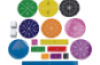 Fractions and percentages. Magnetic set.