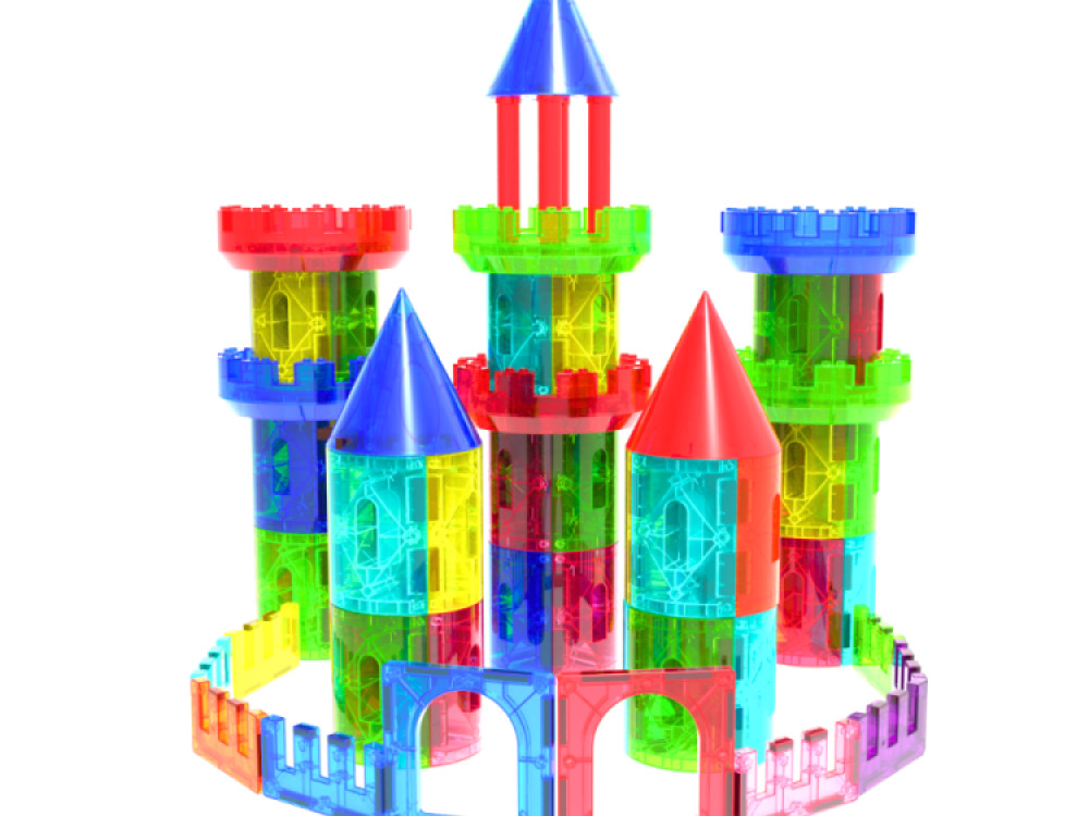 Imags Magnetic Castle 70 piece Accessory Set