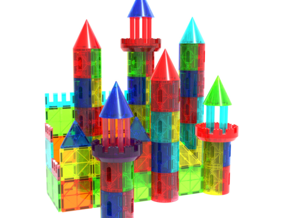 Imags Magnetic Castle 70 piece Accessory Set