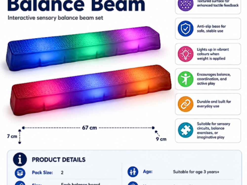 LED Balance Board – Set of 2