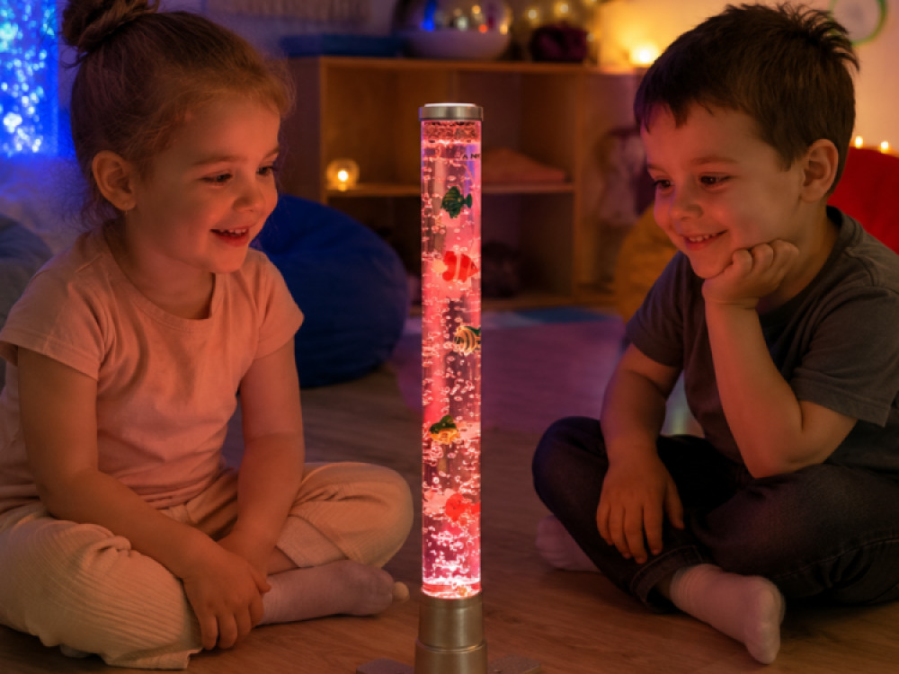 60cm Table Top Tube with Fish