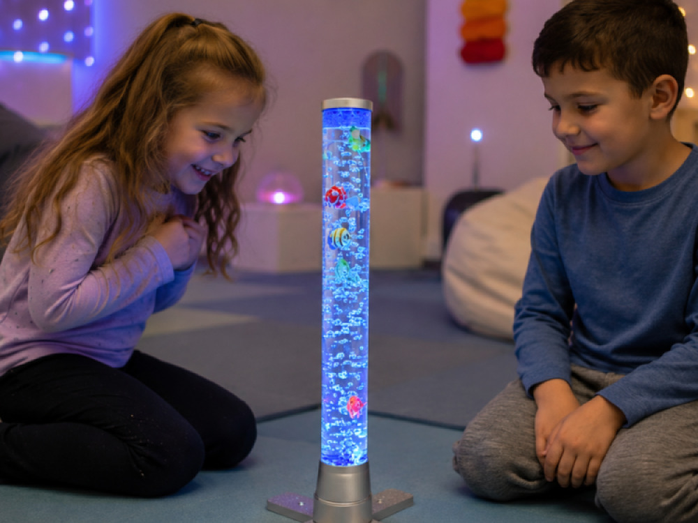 60cm Table Top Tube with Fish