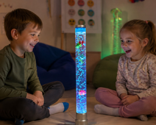 60cm Table Top Tube with Fish