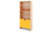 Tall Storage Unit + half bottom doors - Yellow