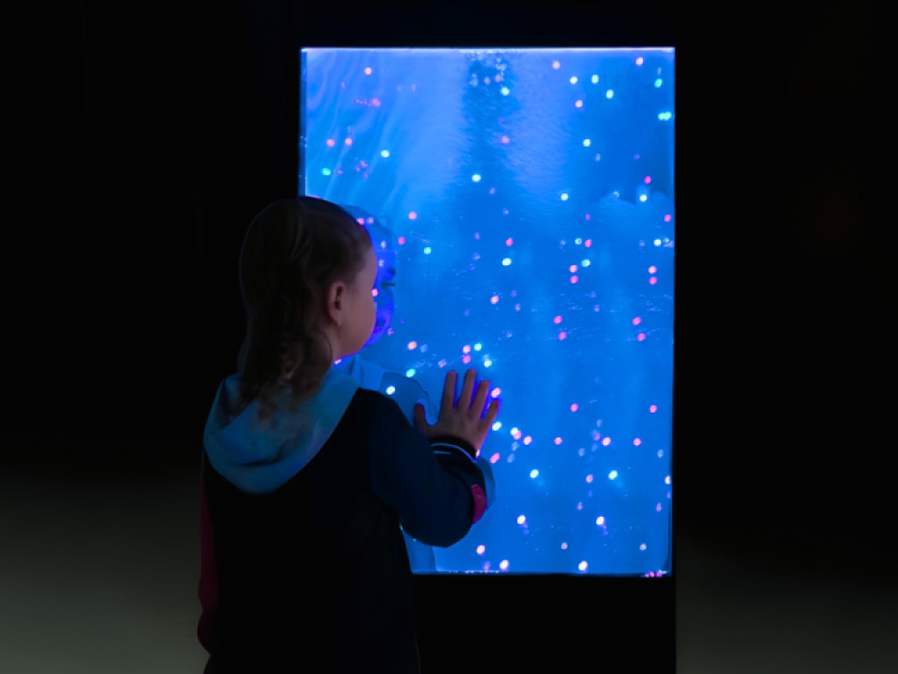 Wall Hanging Glow Bead Cascade