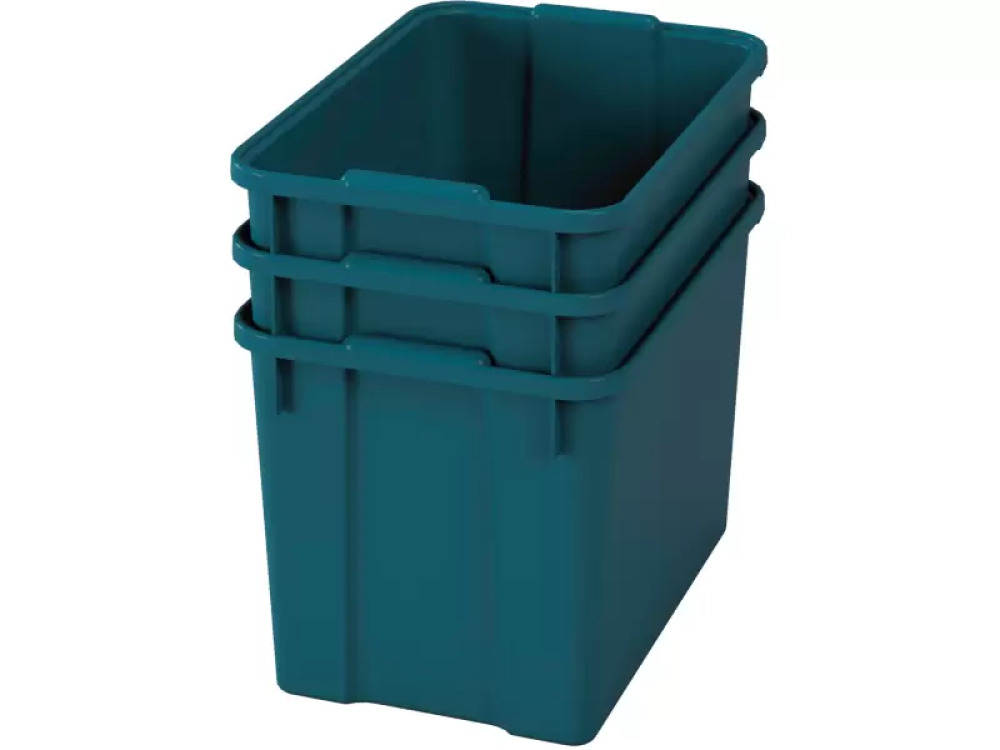 Extra large plastics containters - eco sea green - 03
