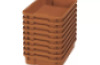 Small plastic containters- eco sienna - 09