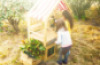 Wooden kitchen - mud kitchen