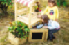 Wooden kitchen - mud kitchen