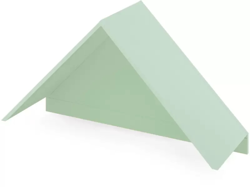 Shelf canopy 3. Sage. Cubo collection