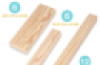 Life Like Wooden Beams (24 pc set)