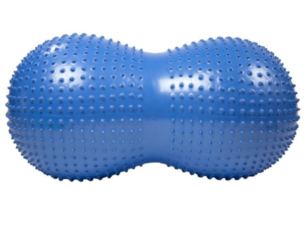 Inflatable Sensory Roller with Tactile nubs PEANUT