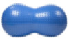 Inflatable Sensory Roller with Tactile nubs PEANUT