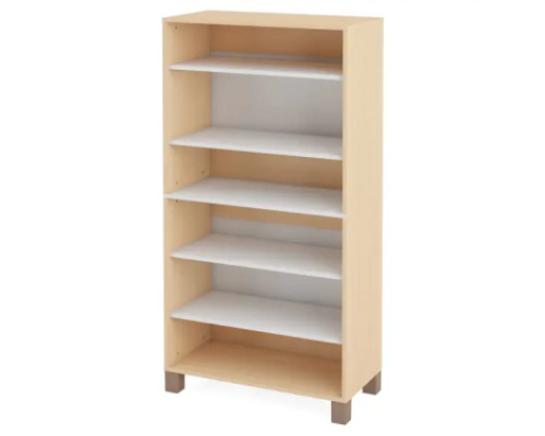 Tall cabinet with shelves. White. Fresh Collection