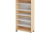 Tall cabinet with shelves. White. Fresh Collection