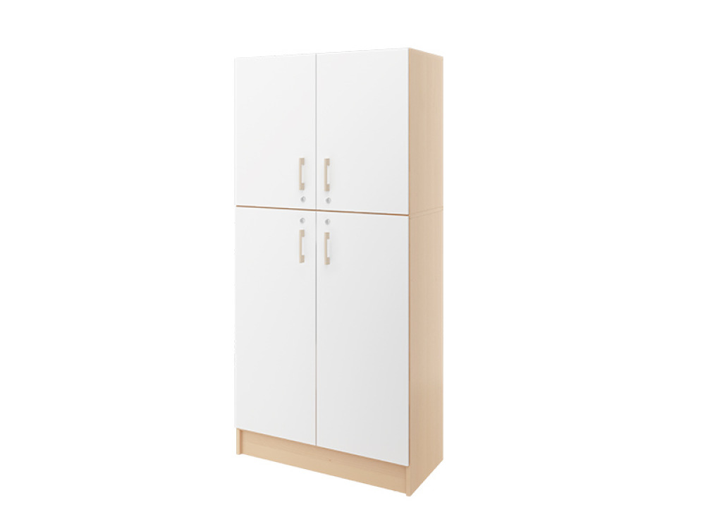 Prima map storage cabinet. White beech