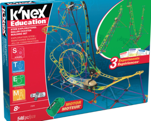 Roller Coaster. K'nex construction blocks.