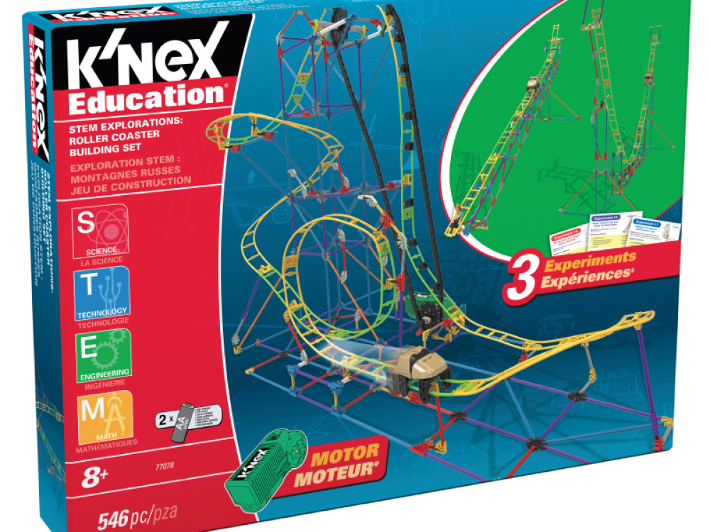 Roller Coaster. K'nex construction blocks.