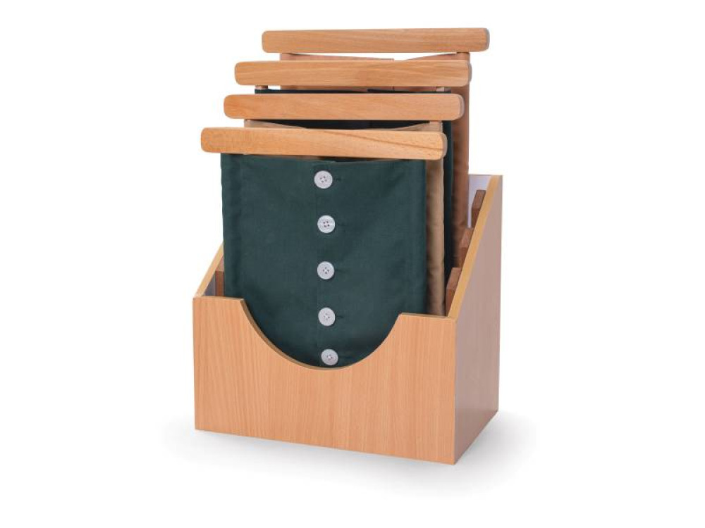 Frames stand. Montessori aids
