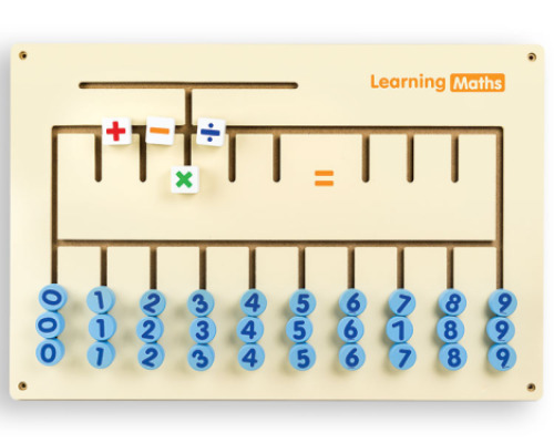 Sensory manipulation boards Learning Maths