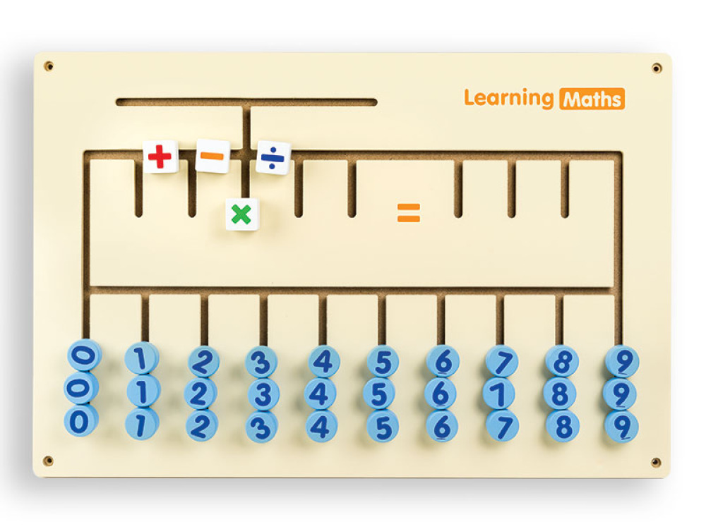 Sensory manipulation boards Learning Maths