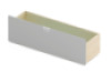 Cubo ACCESSORIES CONTAINERS grey wide 1 pc