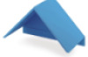 Roof for Cubo 2 shelving units. Azure blue