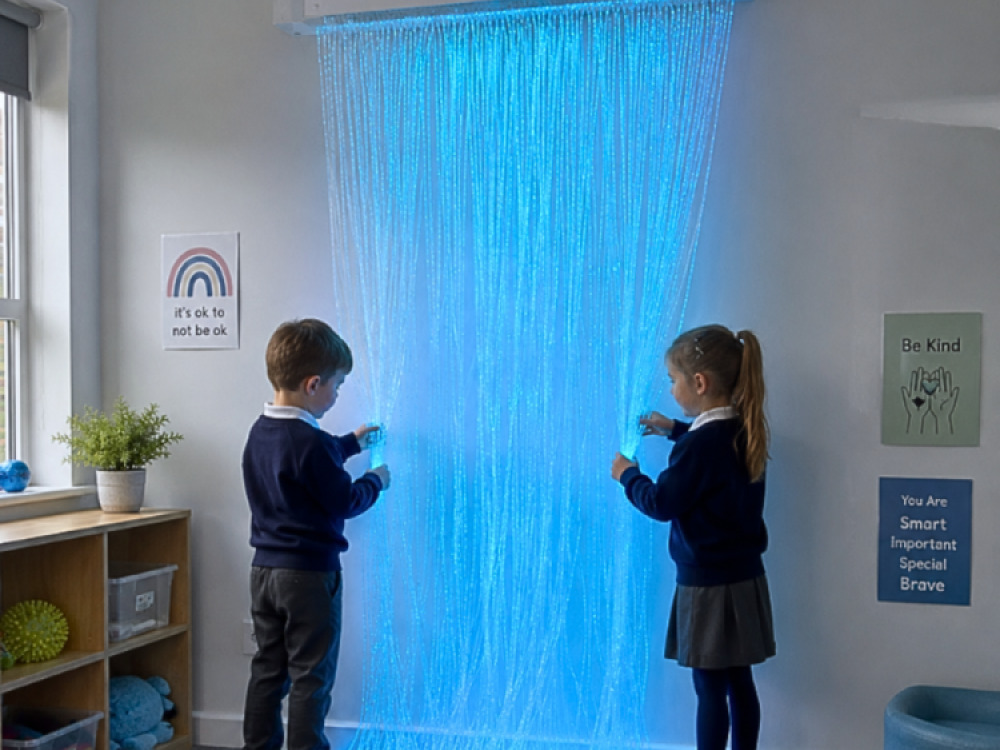Fibre Optic Curtain 100 Tails