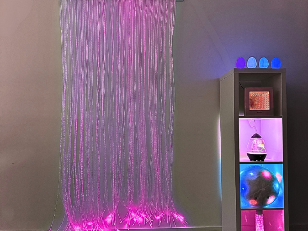 Fibre Optic Curtain 100 Tails
