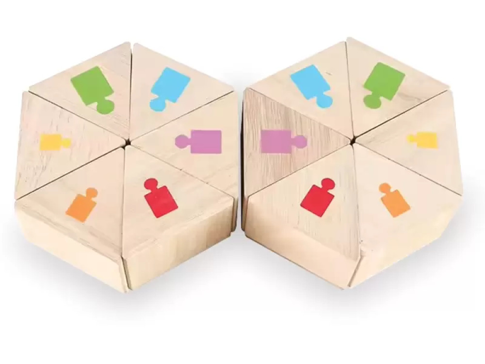 Wooden sound blocks