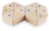 Wooden sound blocks