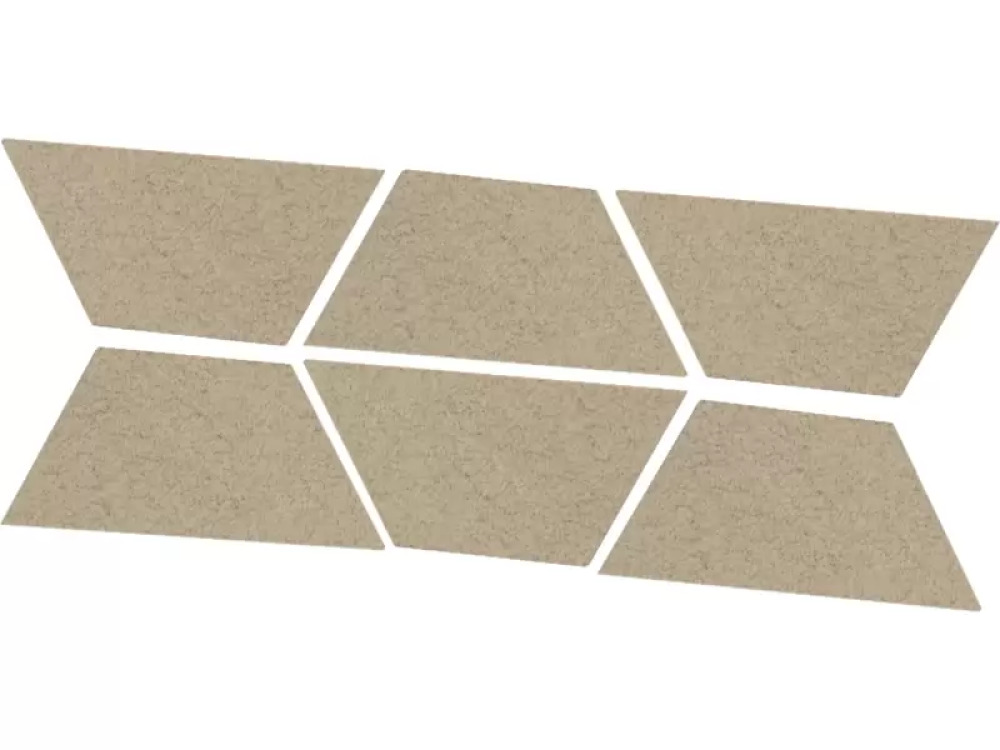 Trapezoidal acoustic wall panel - Beige