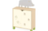 Forest with legs. Cabinet with sliding doors