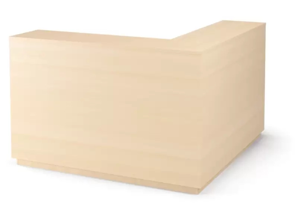 Reception desk - birch. Exclusive