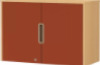 Add-on 92 with doors and lock - Brick - M