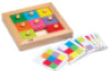 Sliding puzzle with worksheets