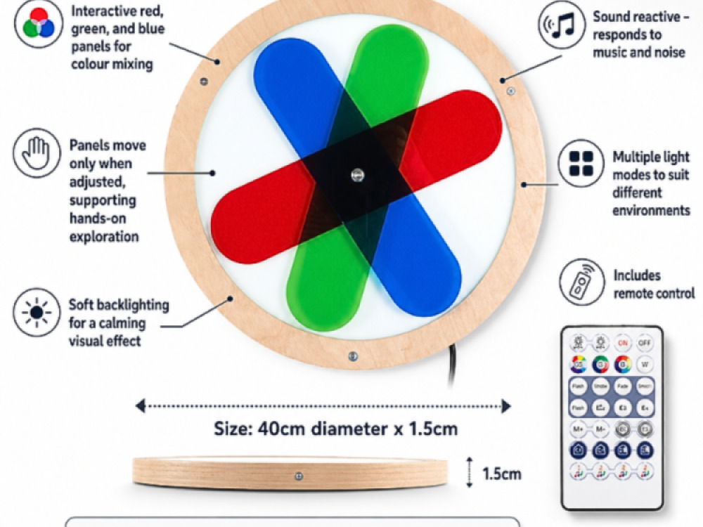 Sensory Colour Play Light Panel