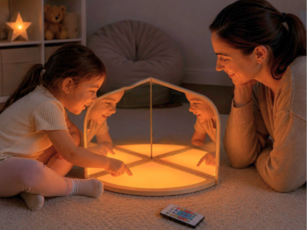 3 Way Exploration Mirror with Light