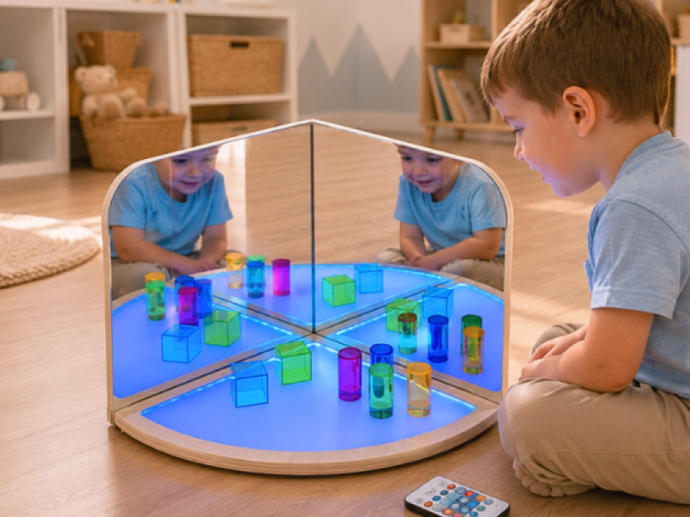 3 Way Exploration Mirror with Light