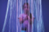 Sensory Fibre Optic Curtain Ring Including Fibres and Light Source