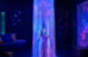 Sensory Fibre Optic Curtain Ring Including Fibres and Light Source