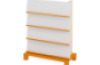 Double-sided bookcase 1. Orange. Fresh Collection