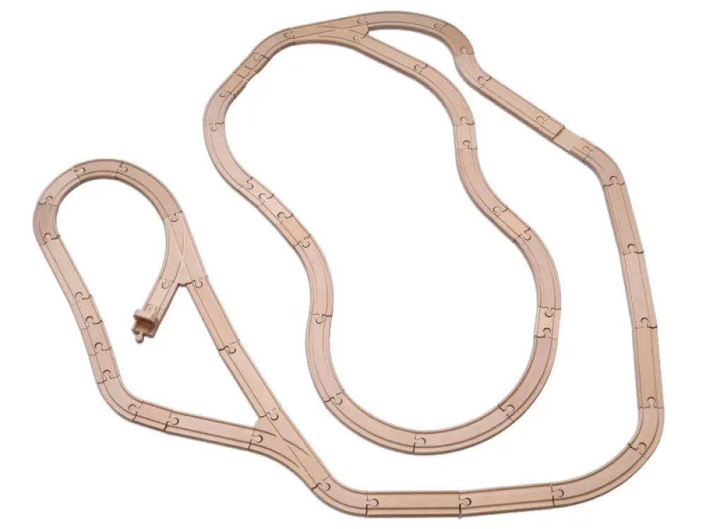 Wooden train